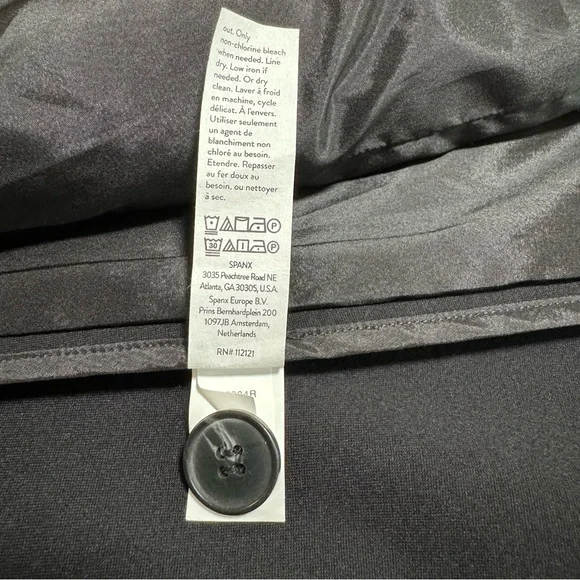 SPANX 🆕 Perfect Collarless Blazer Classic Black Size Large. Closet Staple! - Picture 10 of 11